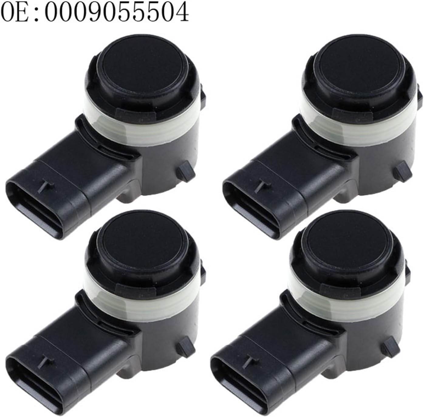 4Pcs PDC Parking Sensor Bumper Reverse Assist Car OEM 0009055504 A0009055504