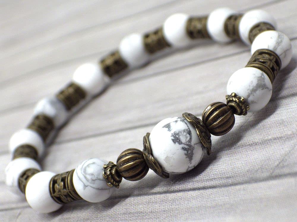 Boho Schmuckset für Damen in Bronze Antik Optik mit Halskette, Armband und passenden Ohrringen