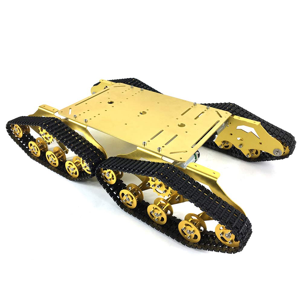 Buy TS900 Smart Shock Absorption Robot Tank Car Chassis Kit with ...
