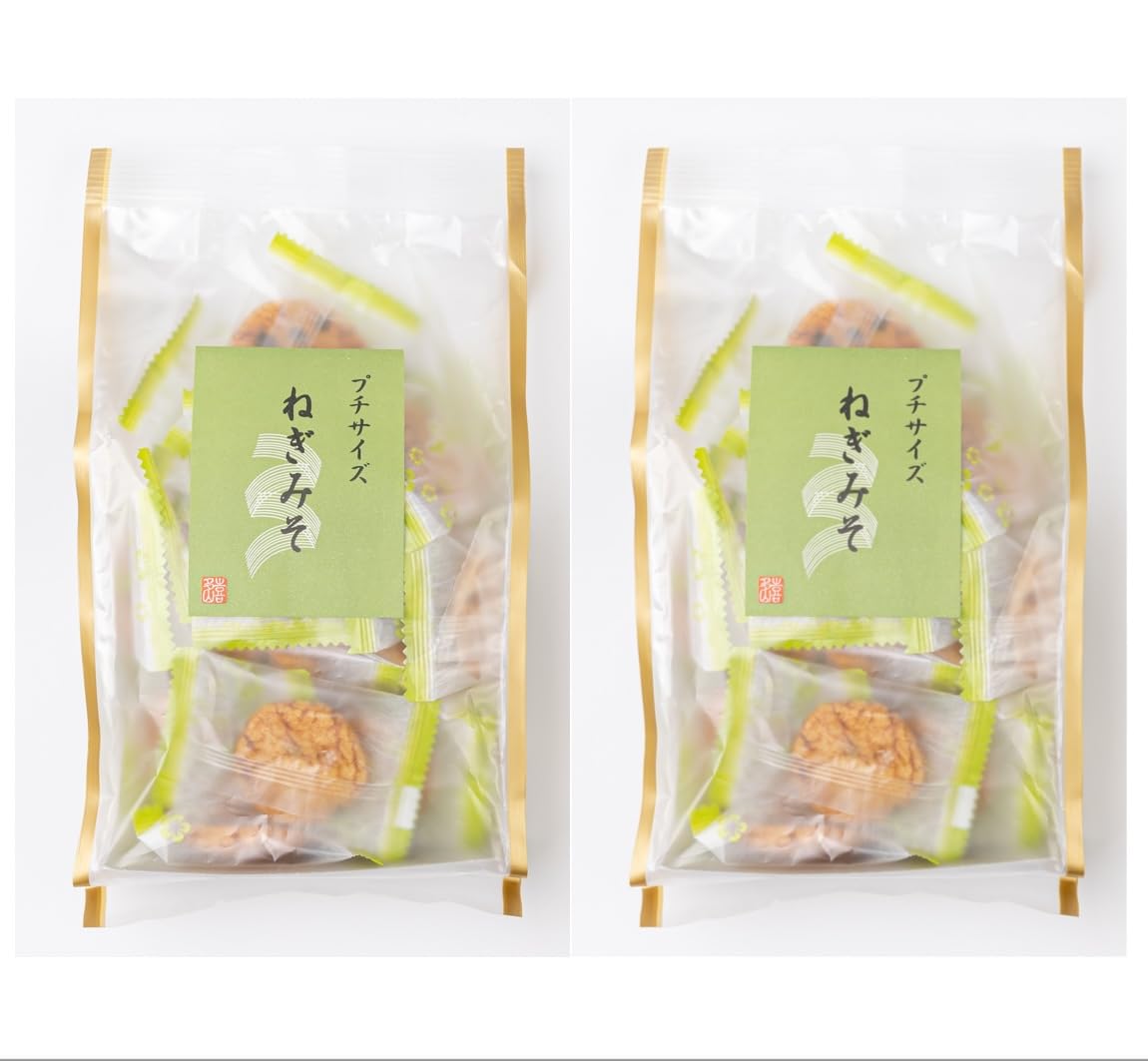 みねぞの出品 Amazon.co.jp: 喜多山製菓 プチサイズ ねぎみそ(個包装) 70g×2個