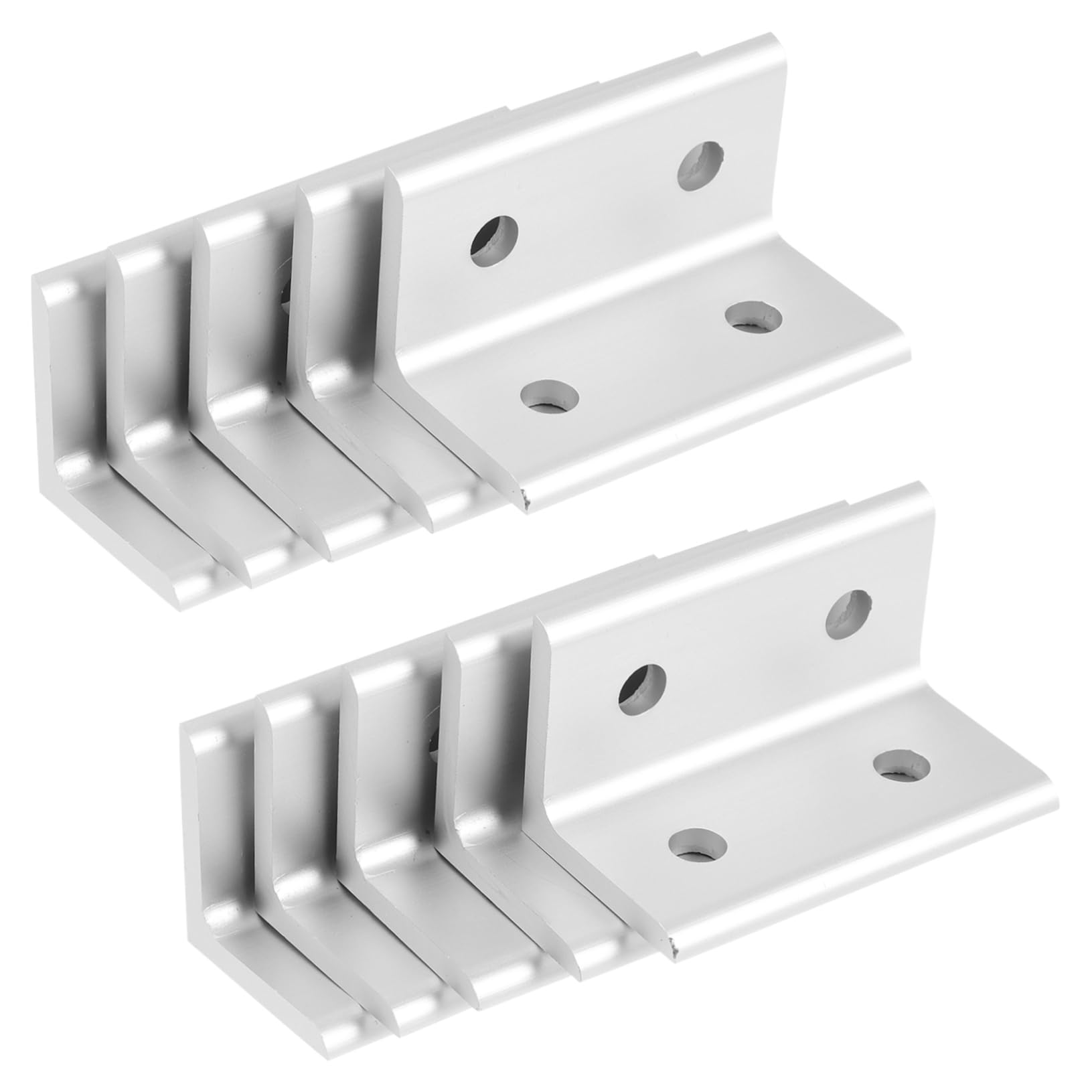 OSOLADY High Hardness Aluminum Corner Brackets 10pcs Extrusion Connectors for 3060 Professional Aluminum Profile Bracket Set