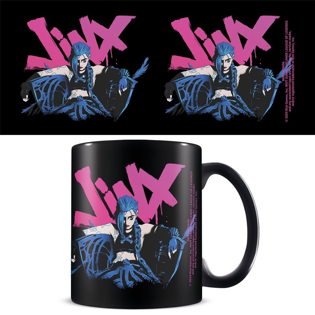 Pyramid International Arcane (Jinx) Black Mug - 10Oz / 315Ml Ceramic Mug - One Size