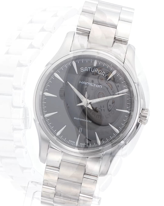 ハミルトン　ジャズマスター DAY DATE AUTO H32505131 Jazzmaster Day Date Auto - Dial color:Black - H32505131