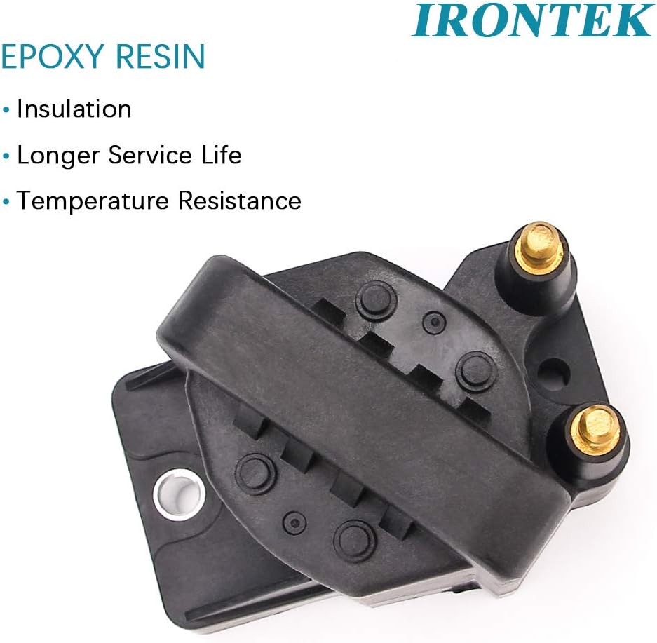 IRONTEK C849 Ignition Coils [Pack of 3] Fit for Chevrolet Impala/Beretta/Malibu, for Buick Century/Skylark/Regal, for Oldsmobile Pontiac Cadillac C849 DR39 5C1058 E530C D555 C695 3.8L 3.4L