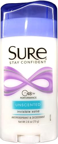 Sure Unscented Invisible Solid Antiperspirant Deodorant