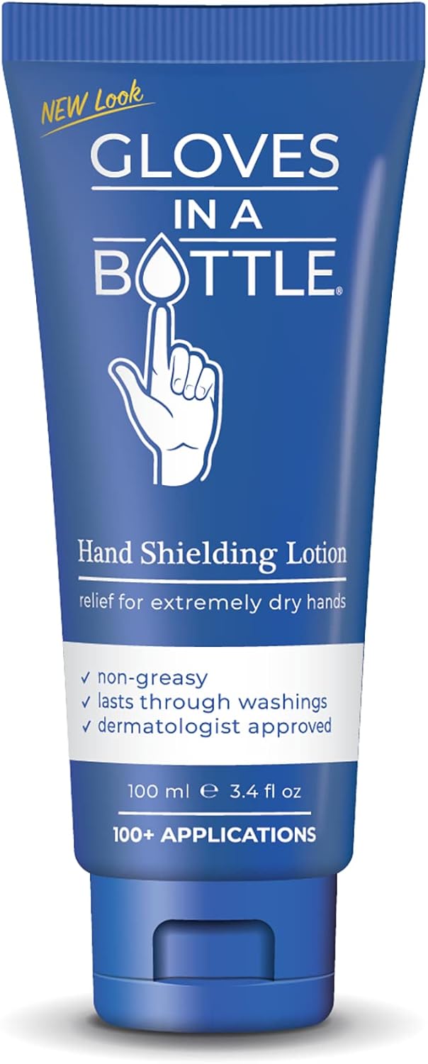 Gloves In A Bottle Shielding Lotion for Dry Skin, Hand Lotion Travel