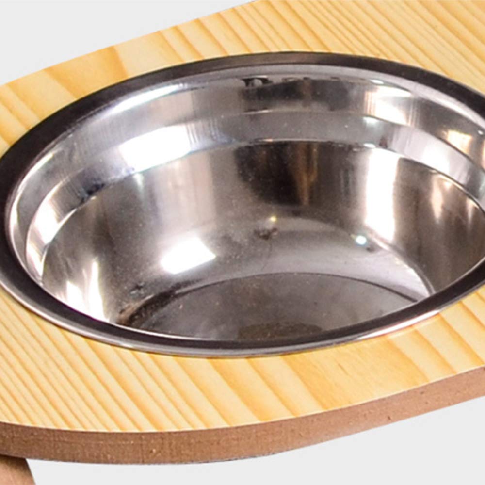 Comedero for mascotas con doble cuenco, soporte elevado con dos cuencos de acero inoxidable, soporte for comida for perros, cuenco elevado for perros, cuencos de comida y agua, comedero for perros y g