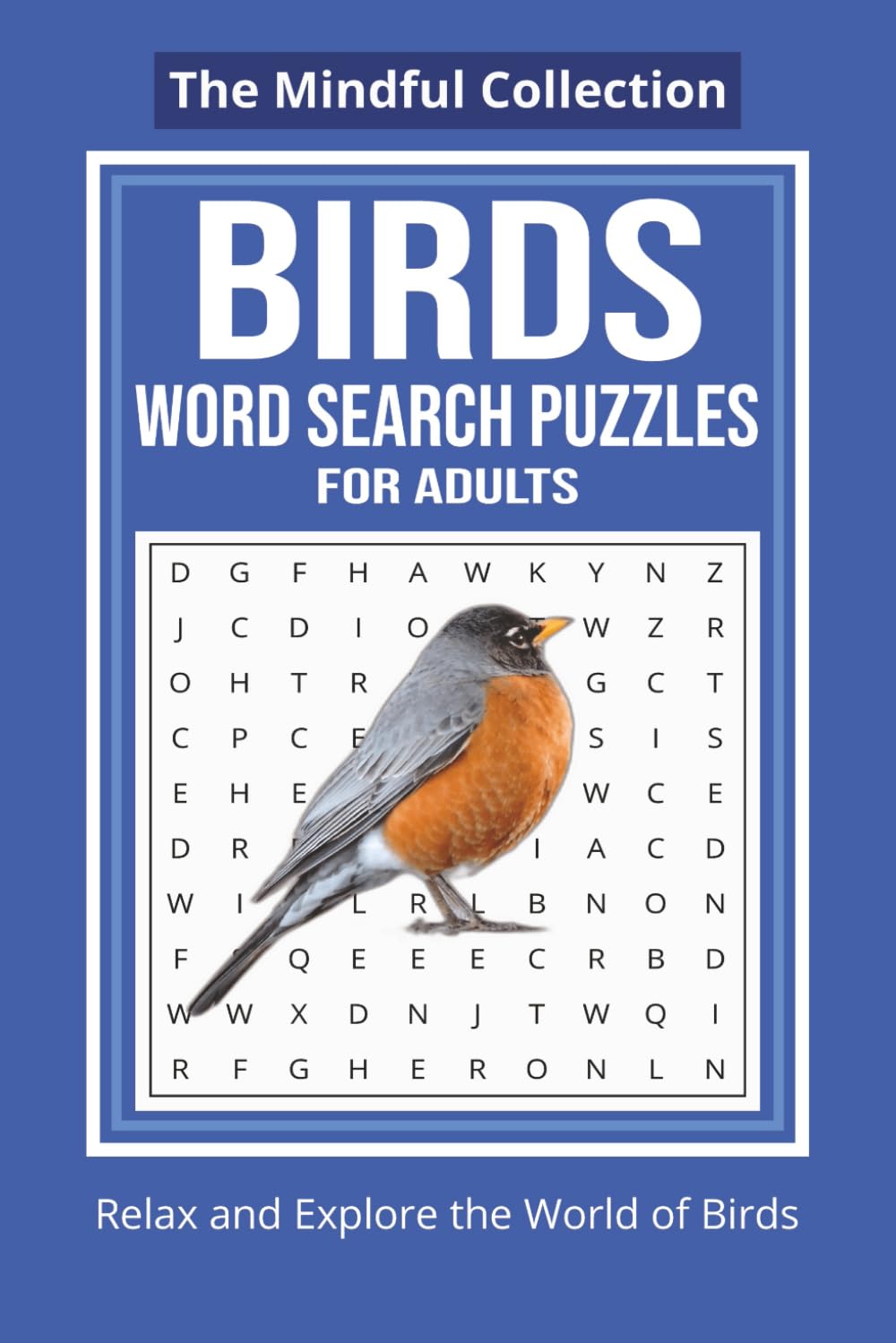 BIRDS: Word Search Puzzles for Adults: Featuring Bird Names