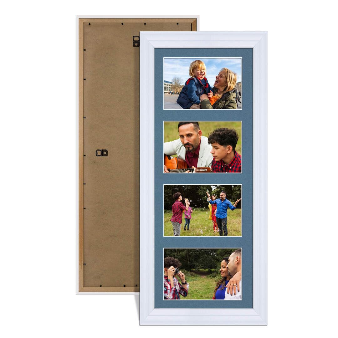 Procut Global 50x20cm Classic White Photo Frame For Multiple Pictures