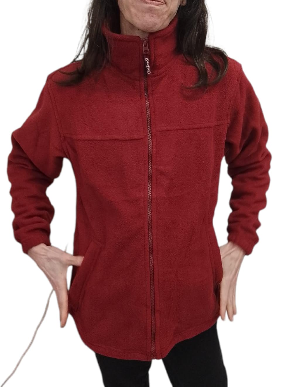 Genérico Chaqueta Forro Polar Térmico para Hombre y Mujer - Micro-Polar 300g/m² Alta Retención Térmica, Anti-Pilling, Cremallera Entera y Bolsillos con Cierre