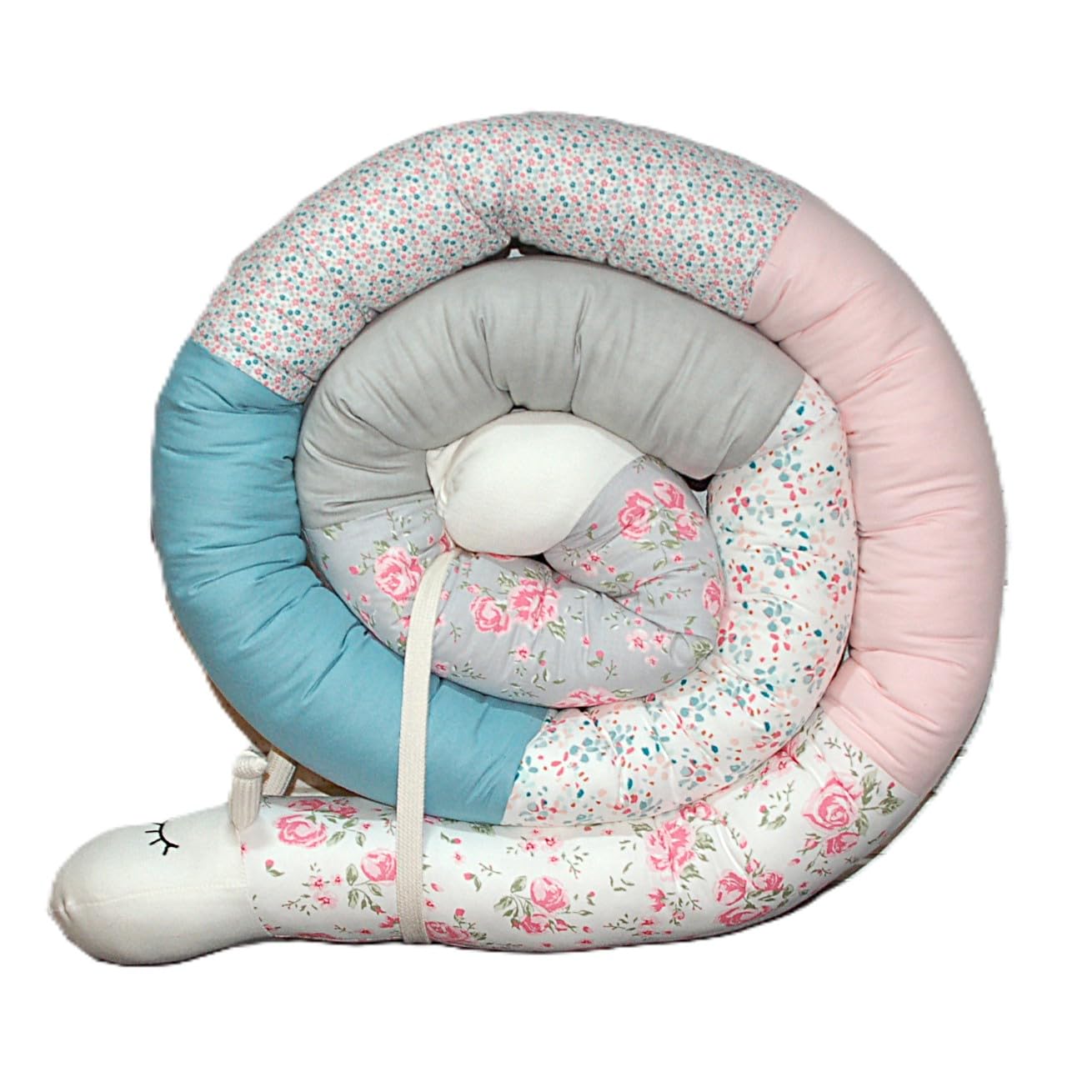 Generisch Bettschnecke, Bettschlange XXL (Motiv Meereswelt) Länge 250cm***personalierbar**Seitenschläferkissen