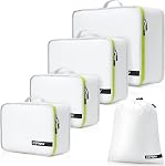 Cipway 5 Set Cubes d'emballage pour l'organisateur de valises de voyage pour les accessoires Bagage Carry On Value Lightweight Black