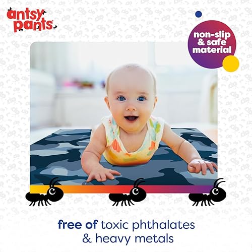 Miniatura 3 de Antsy Pants Tapete de yoga para niños, tapete de yoga para niños, esterillas de yoga para entrenamiento en casa, esterilla de yoga de viaje,