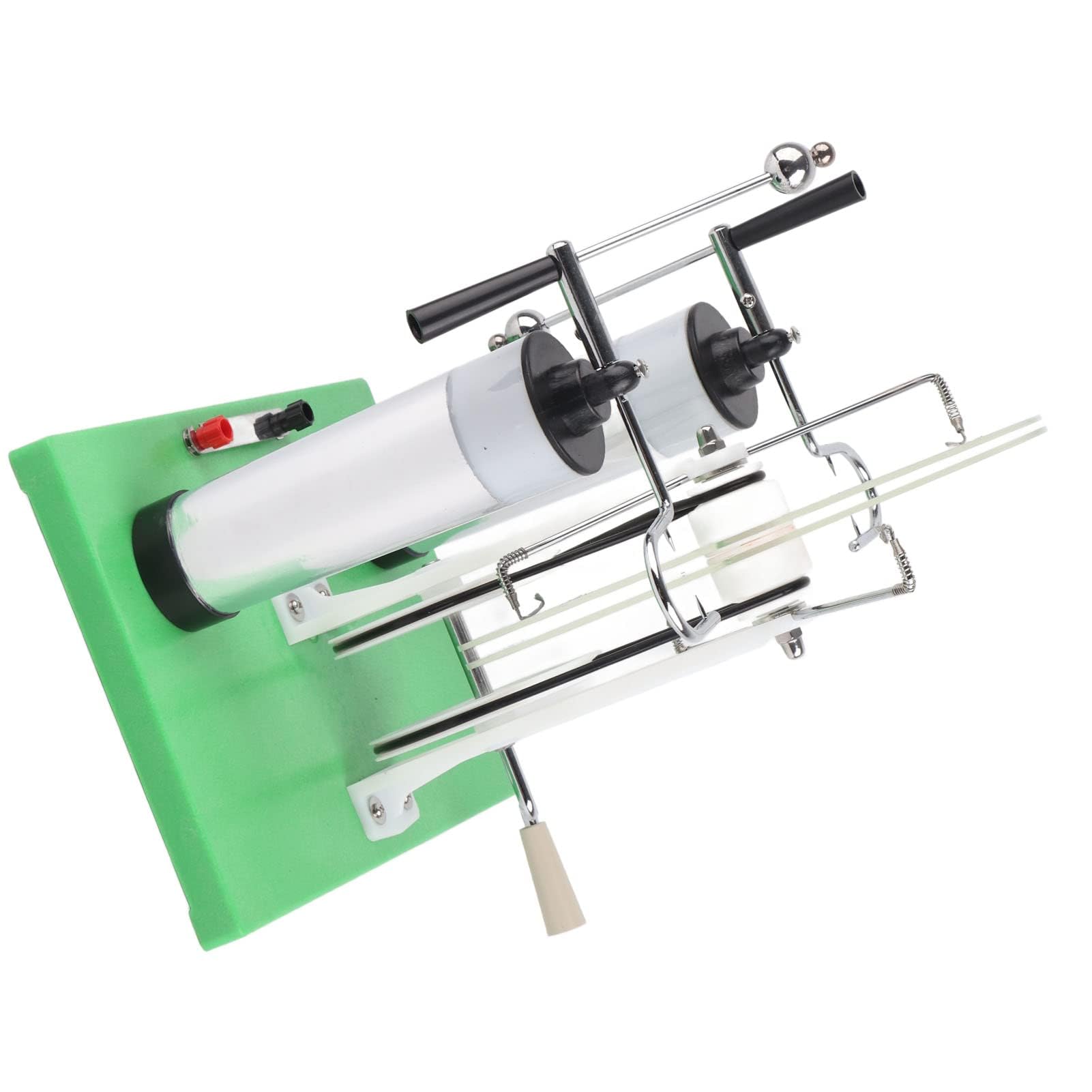 Generatore Wimshurst Premium Macchina Statica Esperimento di Fisica Generatore di elettricità a Induzione Elettrostatica Prestazioni Migliorate con Manico Isolato Capacità Ad