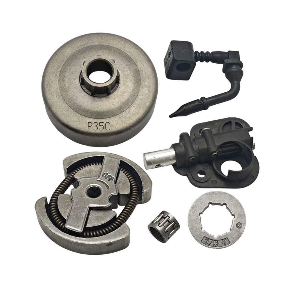 Kit roulement de tambour d'embrayage avec pignon et jante pour tronçonneuse 350 à 420