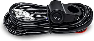 Kit Cablaggio Barra LED Per Moto - 180W, Con Relè 12V 40A E Interruttore - Foto 12