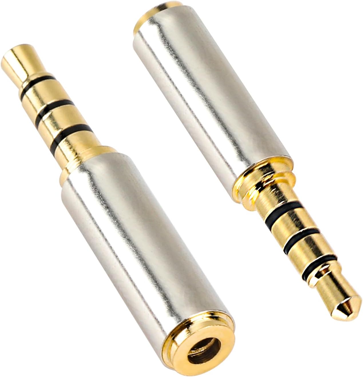 Lot De 2 Adaptateurs Réducteurs Jack Mâle 3,5 Mm Vers Jack Femelle 2,5 - Foto 8