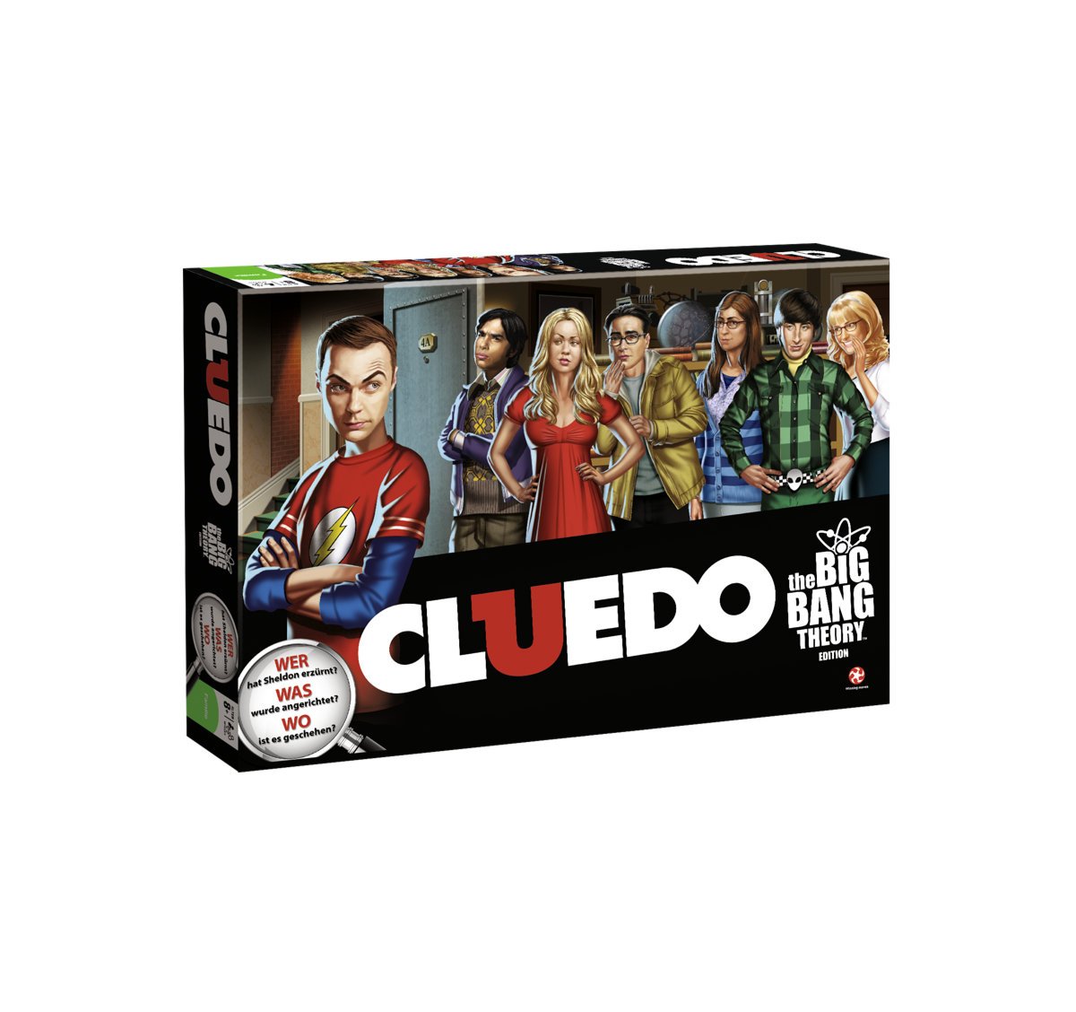Cluedo - The Big Bang Theory - The Big Bang Theory-Fanartikel - Alter 8+ - Deutsch