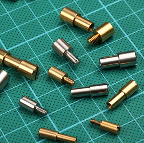 Welliestr 10 Pieces (L/Stainless Steel / 5Mm Silver) Corby Bolts Fastener, Tactics Lock Rivet Knife Diy Tools Handle Fastener Revits,Stud #TOP5