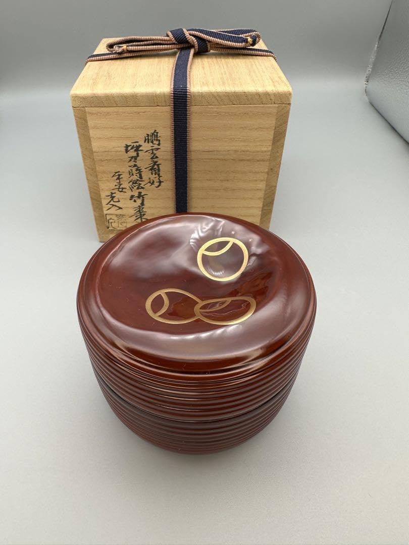 Amazon.co.jp: 茶道具 棗 鈴木光入 壺々蒔絵竹棗 : ホーム＆キッチン