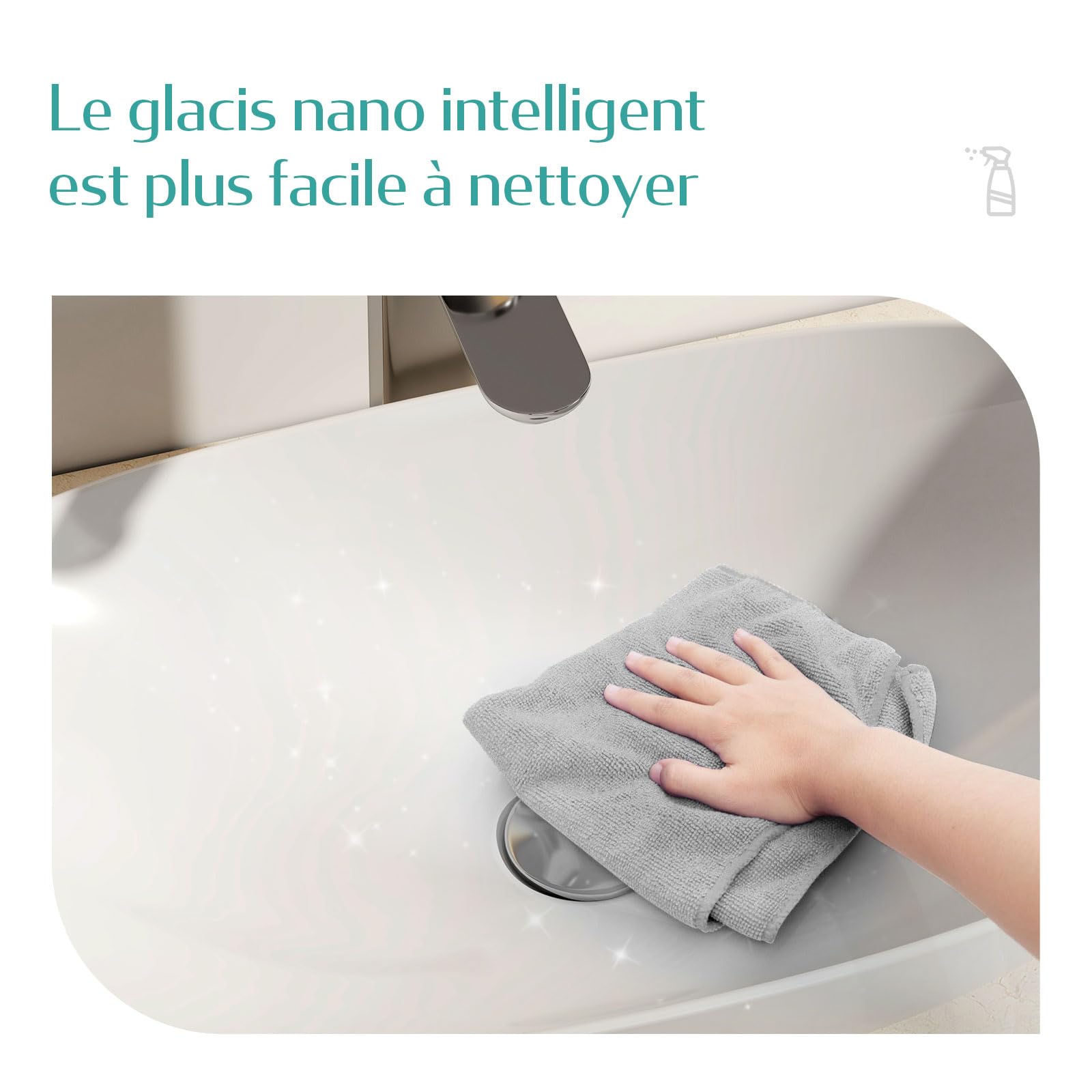 EMKE Lavabo da Appoggio Ovale 35×27×11cm, Vasca in Ceramica per Bagno e WC Ospiti, Mini Lavabo Piccola, Bianco