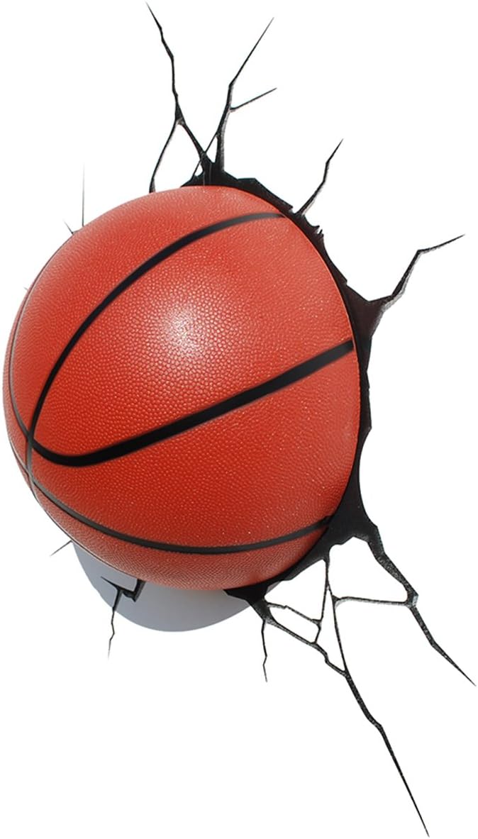 e-concept Distribution France – pdg00000067 3D Deco Light – Basketball – Orange