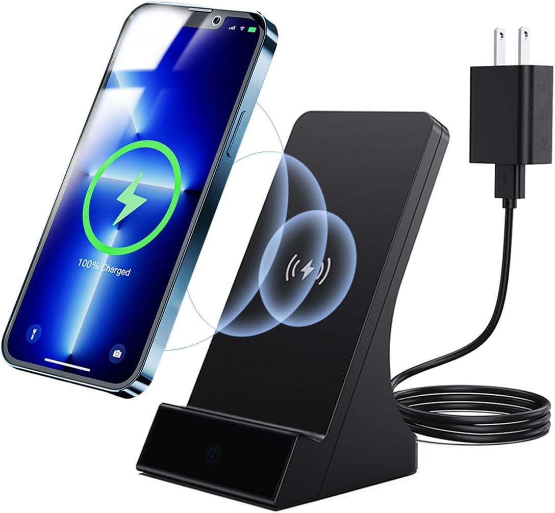 LIZVIE Wireless Charger with Smart Mini Camera 1080P HD