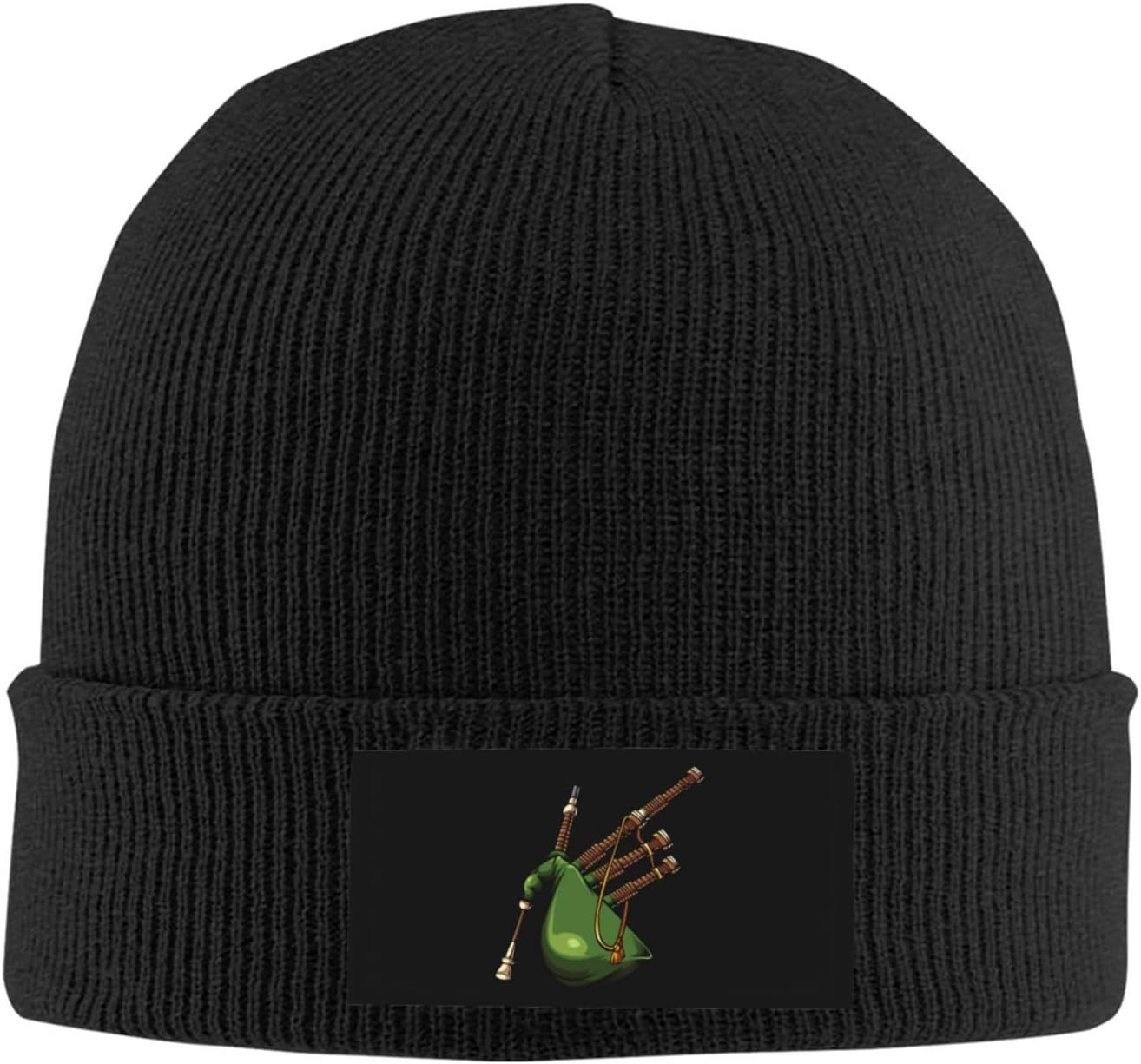 HILLBACK Bagpiper Quotes Funny Sayings Bagpipes Gifts Beanie Hat Watch Hat Beanie Cap Skullcap Fisherman Beanie for Men Women