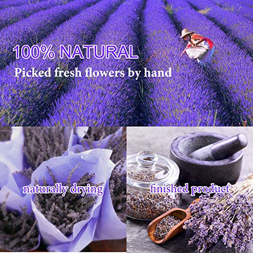 image for SACATR 9 Bags Dried Flowers,100% Natural Dried Flowers Herbs Kit for S