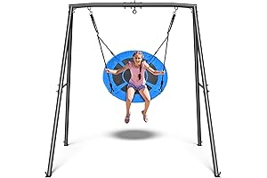Trekassy Saucer Swing with Frame: Unforgettable Backyard Adventures for Kids