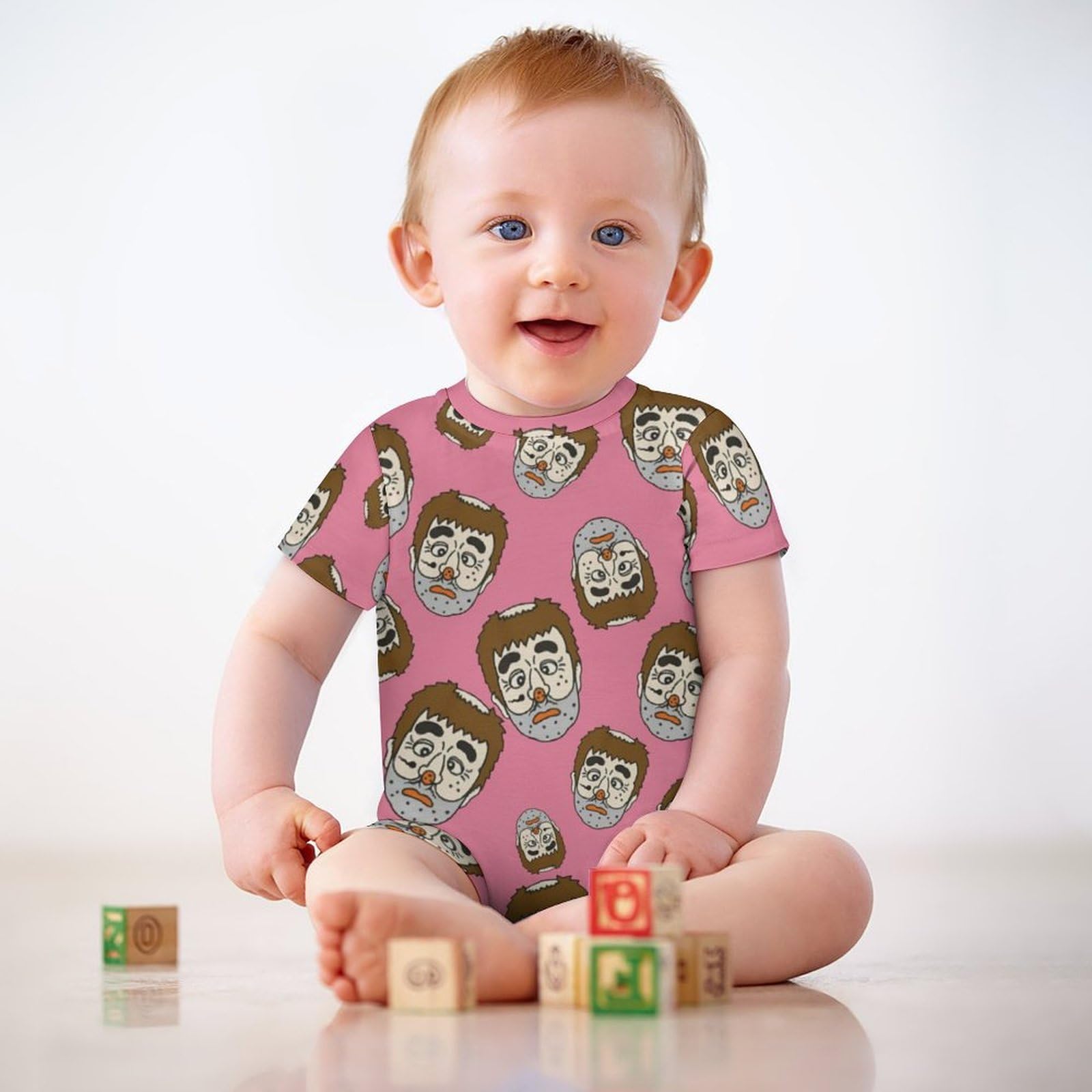 子供服おまとめ　しめじさん Amazon.co.jp: ロンパース ベビー服 志村けん だいじょうぶだぁ