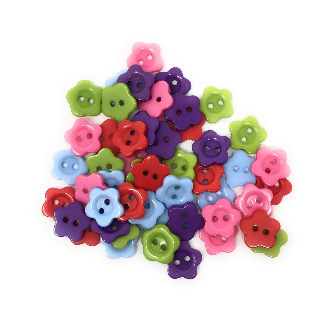 Boutons En Bois Colorés, 15mm, 2 Trous, Impression Personnalisée