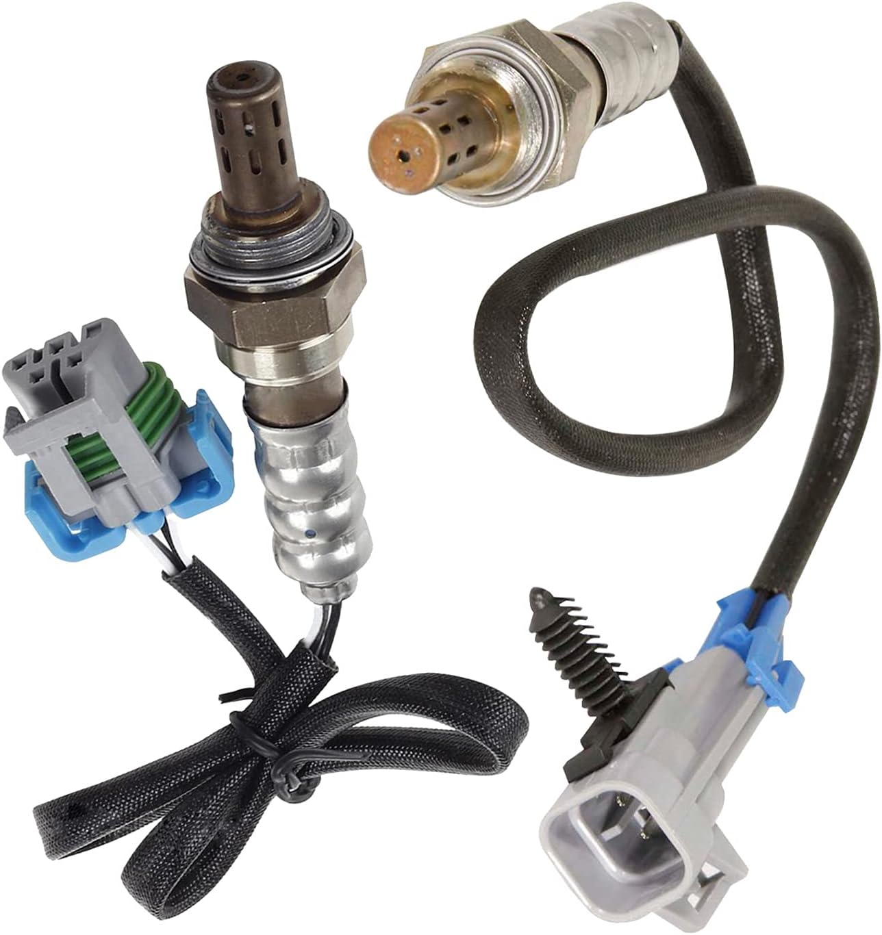 Maxfavor 2Pcs Upstream Downstream Oxygen Sensor O2 Sensor Replacement for 2008 Buick Enclave 3.6L,2007 2008 GMC Acadia 3.6L,Saturn 2007 2008 Outlook 2008 2009 Vue 3.6L O2 Sensor 234-4668 234-4294