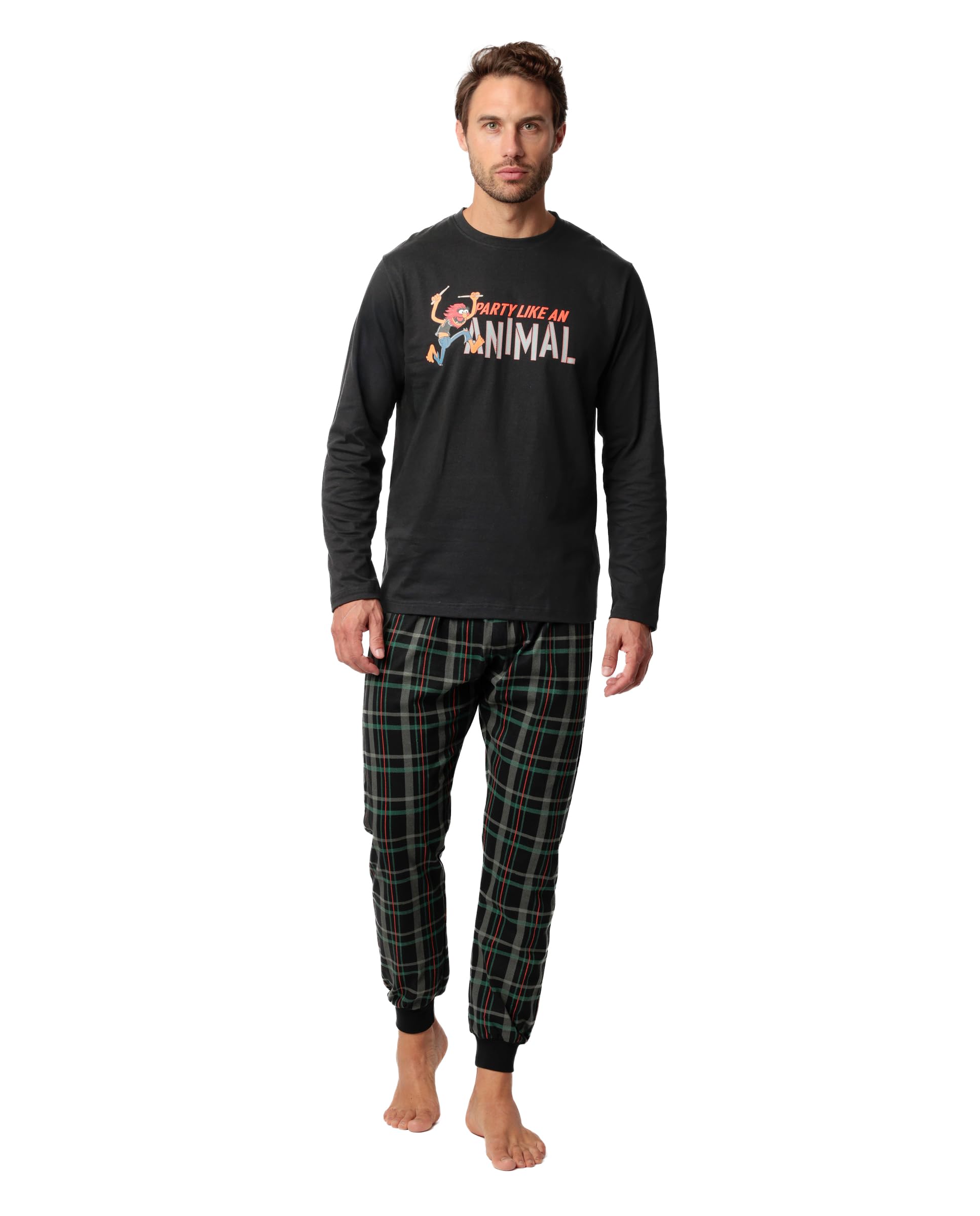 Disney Muppets Pijama Manga Larga Party Animal para Hombre
