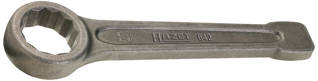 Hazet 642-60 Box-End Wrench Size 60 12 Pt. Striking Face Box-End Wrench
