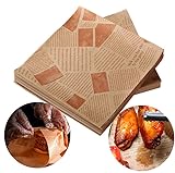 50 hojas de papel deli, patatas fritas para cesta, papel encerado, papel para hamburguesas, papel de envoltura para hamburguesas, pan de mantequilla, queso, patatas fritas, 20 x 20 cm