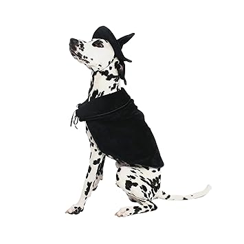 Halloween Witch Cape and Hat Dog Costume by Midlee (XXX-Large)
