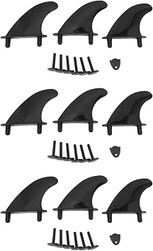 3X Surfboard Fin Kit Soft Top Surfboard Fin Foam Surfboard Accessories for Surfing Enthusiasts