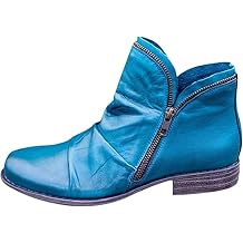 Ankle Boots For Women Dressy Flat Short Booties Fashion High Top Casual Western Comfortable Classic Biker Boots 2025