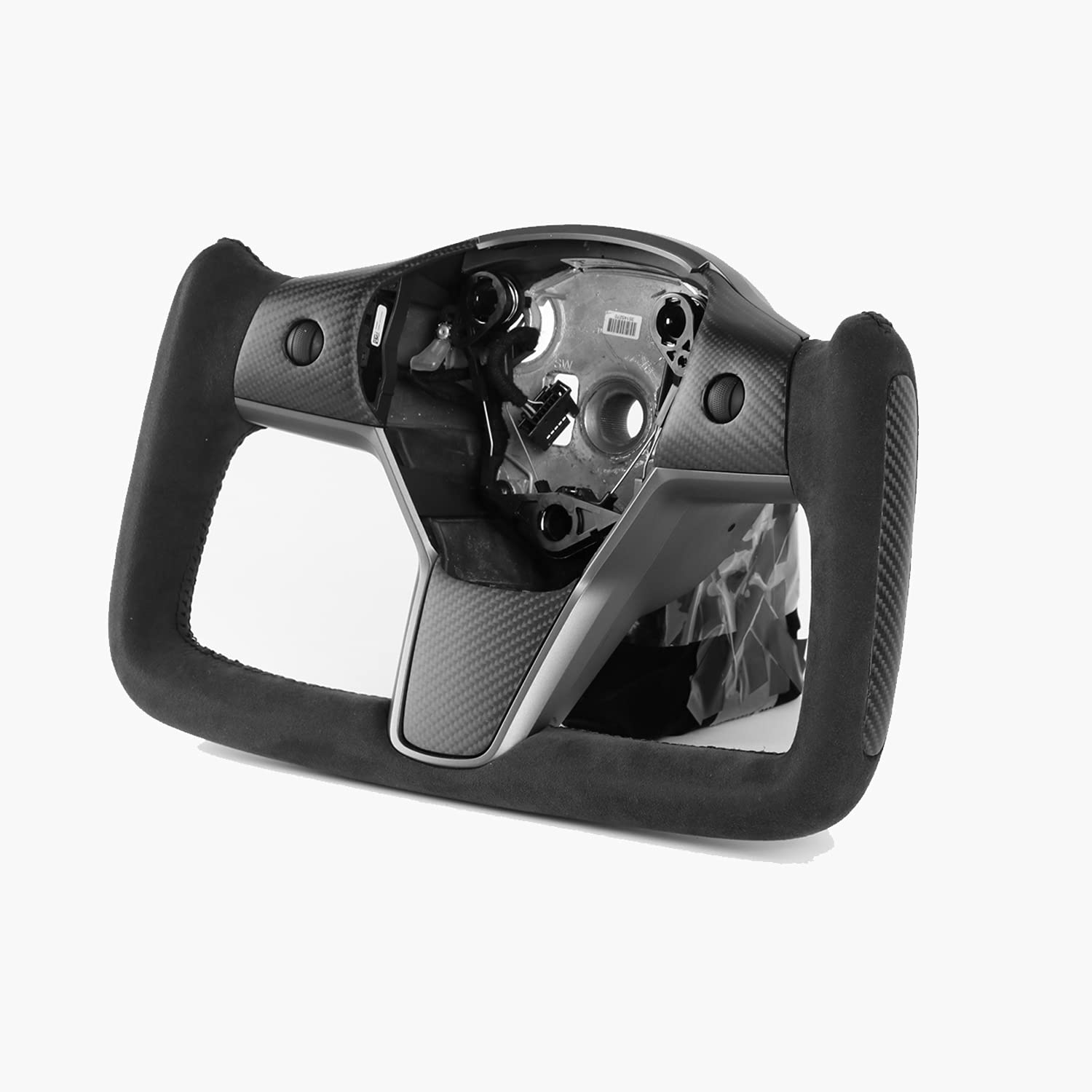 Buy HANSSHOW Tesla Steering Wheel Yoke, Ellipse, Applicable to Model 3