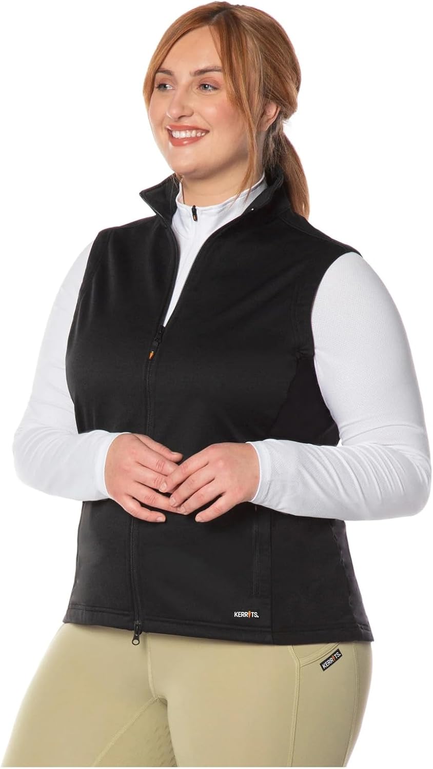 Kerrits Women's Softshell Horse Riding Vest – Lightweight Equestrian Layer for All Seasons