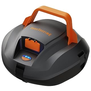 (2026 New) CoasTeering Planet Robot Piscine sans Fil, 120 Min Autonomie, 4500mAh, Charge Rapide 2,5h, Compatible Eau Salée & Douce, Double Moteur, Nettoyeur de Fond pour Piscines jusqu'à 80 m² - Amazon product rated Grade A