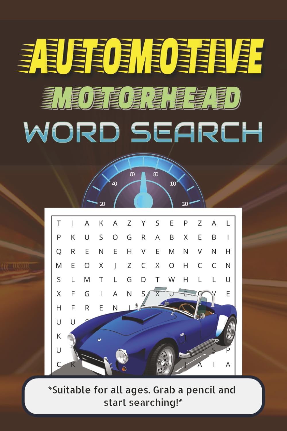 Automotive Word Search Puzzle Book: Word Searches with Easy to Read Print about Cars, Automotive, Motorhead, and More | 6x9 inch