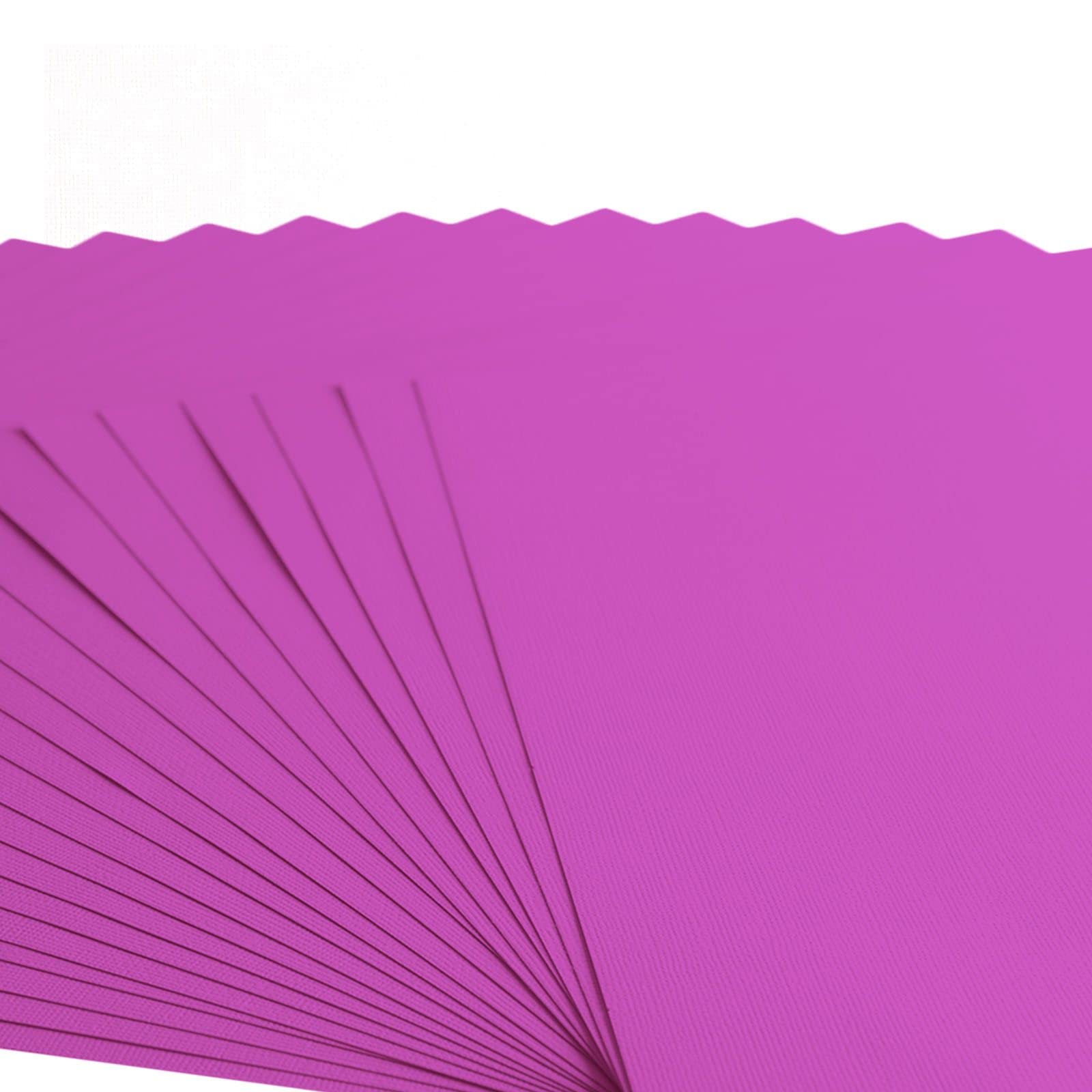 Florence Cardstock Textured, Coloured Card Making Supplies 12 x 12 inch, Purple, 20 Sheets - Image 4