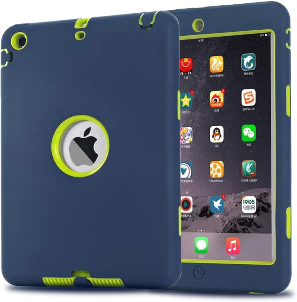 MAKEIT CASE iPad Mini Case, iPad Mini 2 3 Case, 3in1 Hybrid