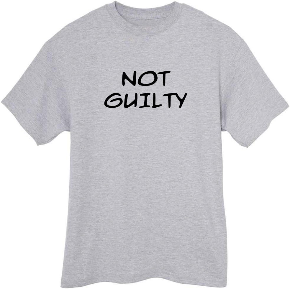 Not Guilty Funny Defense T-Shirt