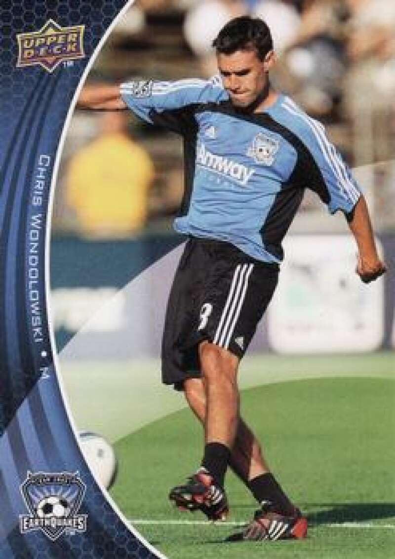 2010 Upper Deck MLS #151 Chris Wondolowski RC Rookie Card San Jose Earthquakes Official Soccer Card in Raw (NM or Better) Condition