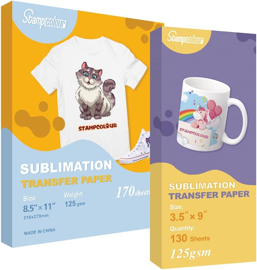 Stampcolour Sublimation Paper Heat Transfer Paper for Any