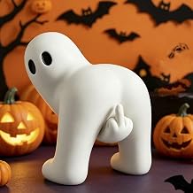 Halloween Ghost Figurine, Halloween Decorations Indoor,Spooky Resin Statue, Office Desk, Table Shelf, Halloween Decorations New Year's Gifts