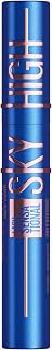 Maybelline New York Eyelash Mask, Extension and Volume, Limitless Length and Volume, Duration 24H*, Shiny Finish with Glitter, Sky High, Shade: Navy Blue, 5ml